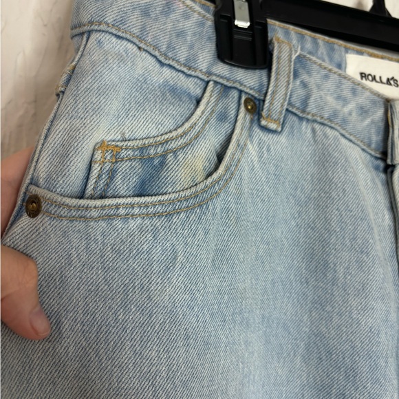 ROLLA’S Classic Straight High Rise Regular Fit Jeans Size 28 - Picture 6 of 12